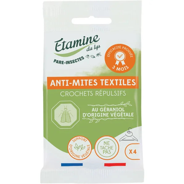 Etamine Du Lys -- Crochets répulsifs anti-mites textiles