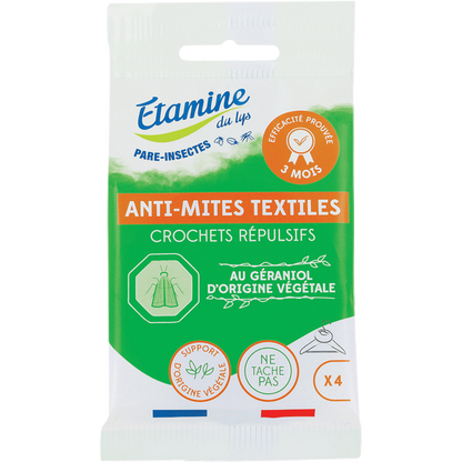 Crochets répulsifs anti-mites textiles - 1